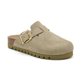 ZUECO DALLAS PLATAFORMA ECRU MUJER