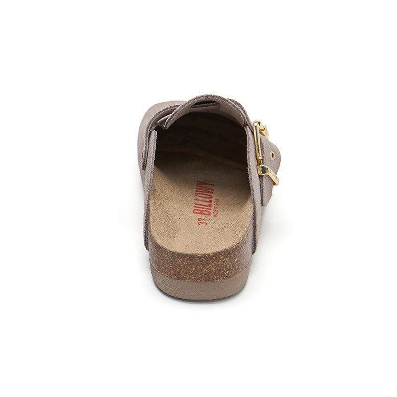 Imagen del producto ZUECO DALLAS PLATAFORMA TAUPE MARRON MUJER