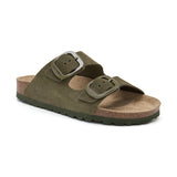 SANDALIA MALIBÚ ACEITUNA VERDE MUJER