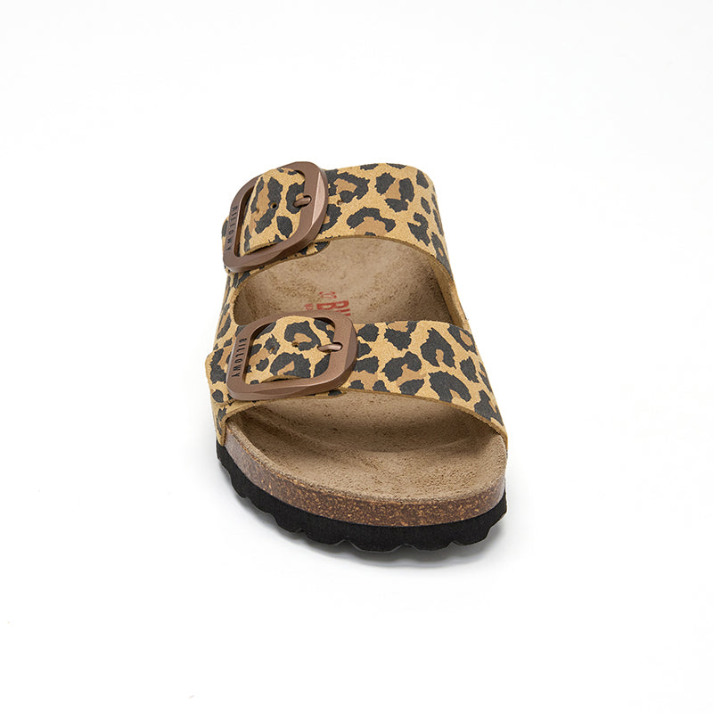 Imagen del producto SANDALIA MALIBÚ LEOPARDO MARRON MUJER