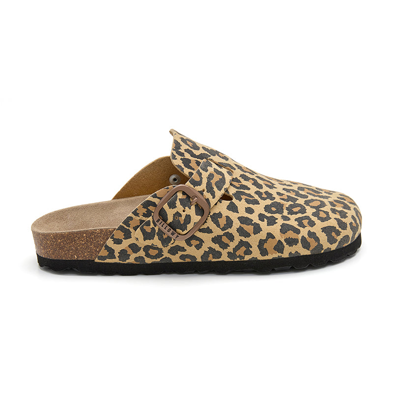 Imagen del producto ZUECO DALLAS LEOPARDO MARRON MUJER