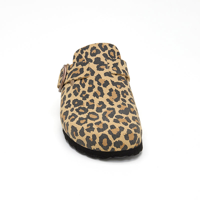 Imagen del producto ZUECO DALLAS LEOPARDO MARRON MUJER