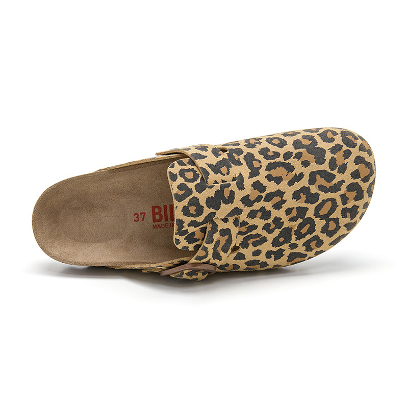 Imagen del producto ZUECO DALLAS LEOPARDO MARRON MUJER