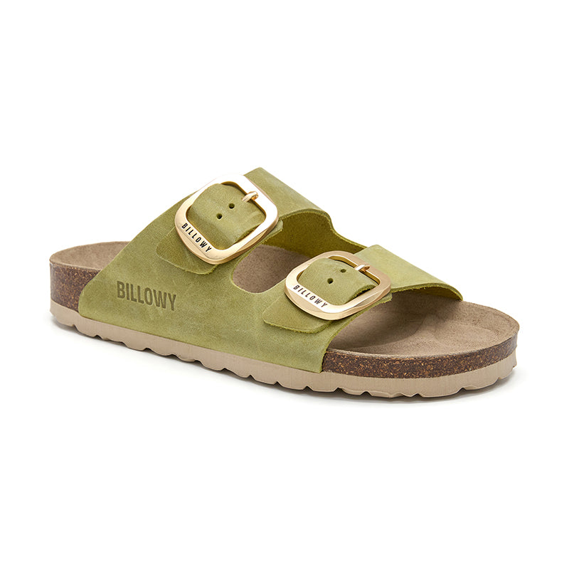 Imagen del producto SANDALIA MALIBÚ NATURAL VERDE MUJER