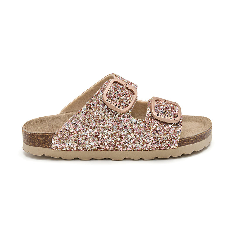 Imagen del producto SANDALIA MALIBÚ PLATINO SALMON NIÑA