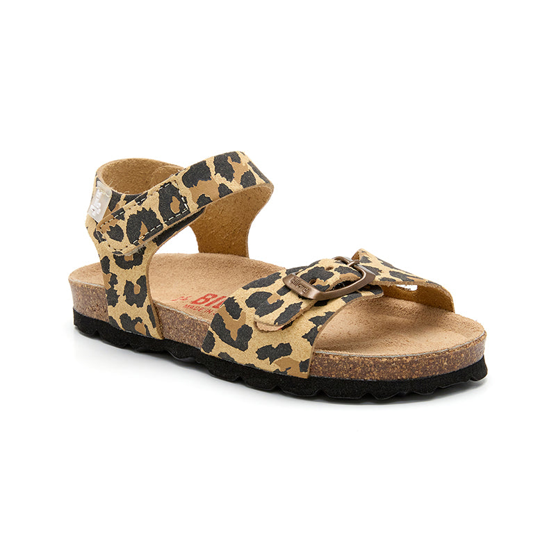 Imagen del producto SANDALIA VENICE MINI LEOPARDO MARRON NIÑA