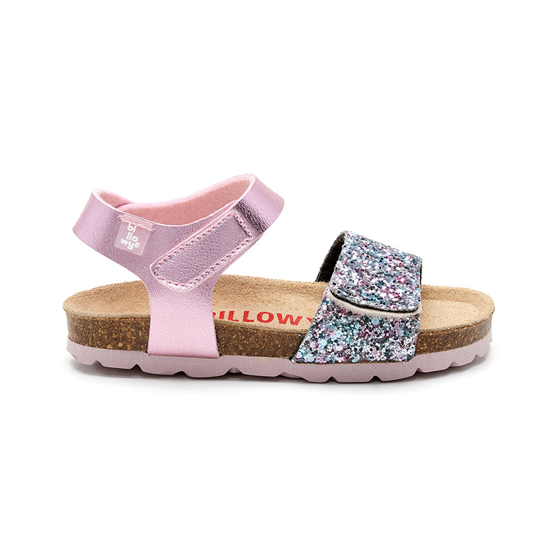 Imagen del producto SANDALIA MALIBÚ MINI GLOW ACERO AZUL NIÑA