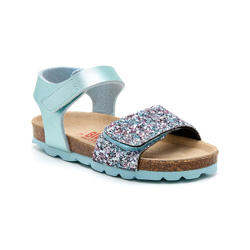 Imagen del producto SANDALIA MALIBÚ MINI GLOW ACERO AZUL NIÑA