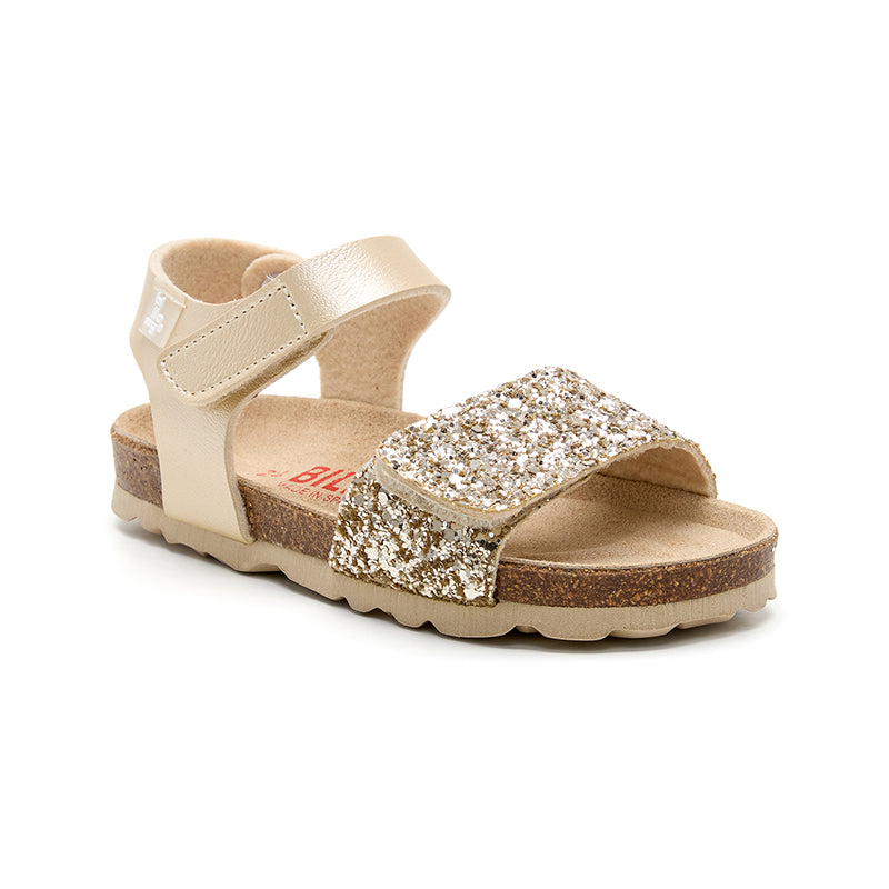 Imagen del producto SANDALIA MALIBÚ MINI GLOW CAVA DORADO NIÑA