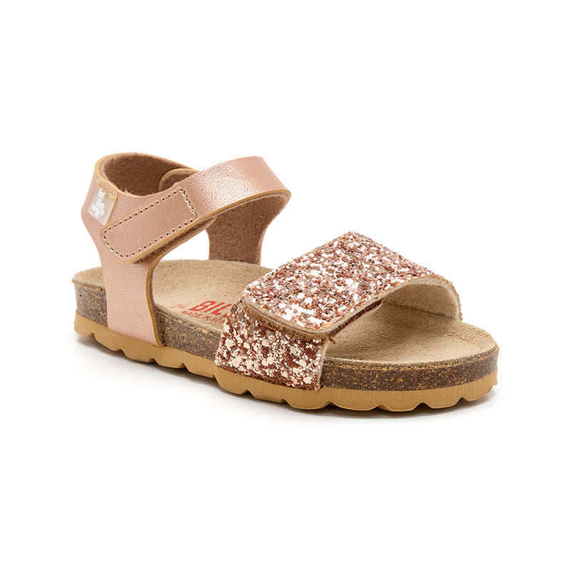 Imagen del producto SANDALIA MALIBÚ MINI GLOW LATON SALMON NIÑA