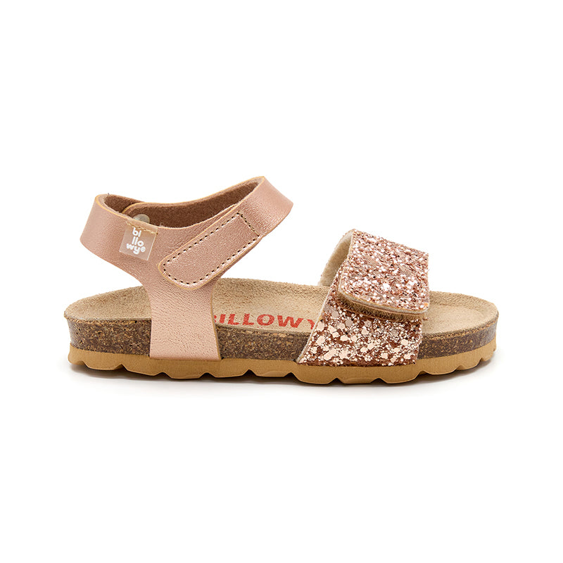 Imagen del producto SANDALIA MALIBÚ MINI GLOW LATON SALMON NIÑA