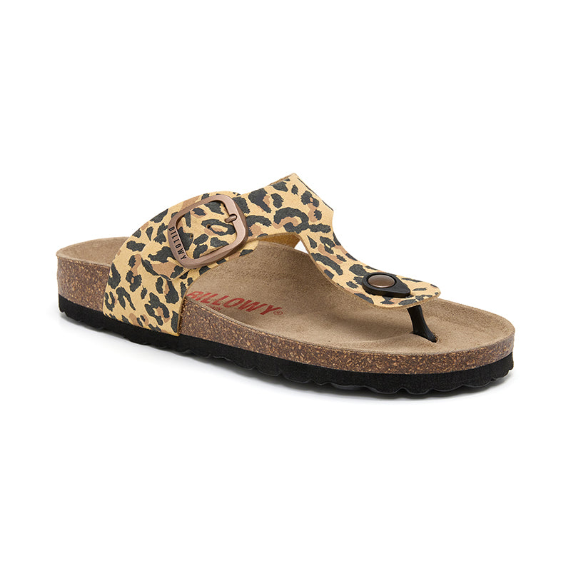 Imagen del producto SANDALIA DAKOTA LEOPARDO MARRON MUJER