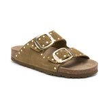 SANDAŁ MALIBU GLAM ŁOWIECKI KHAKI DAMSKI