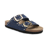 Sandalia Malibu Glam Oceano Azul Mujer