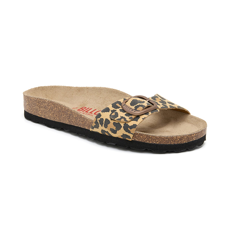 Imagen del producto SANDALIA SANTA MONICA LEOPARDO MARRON MUJER
