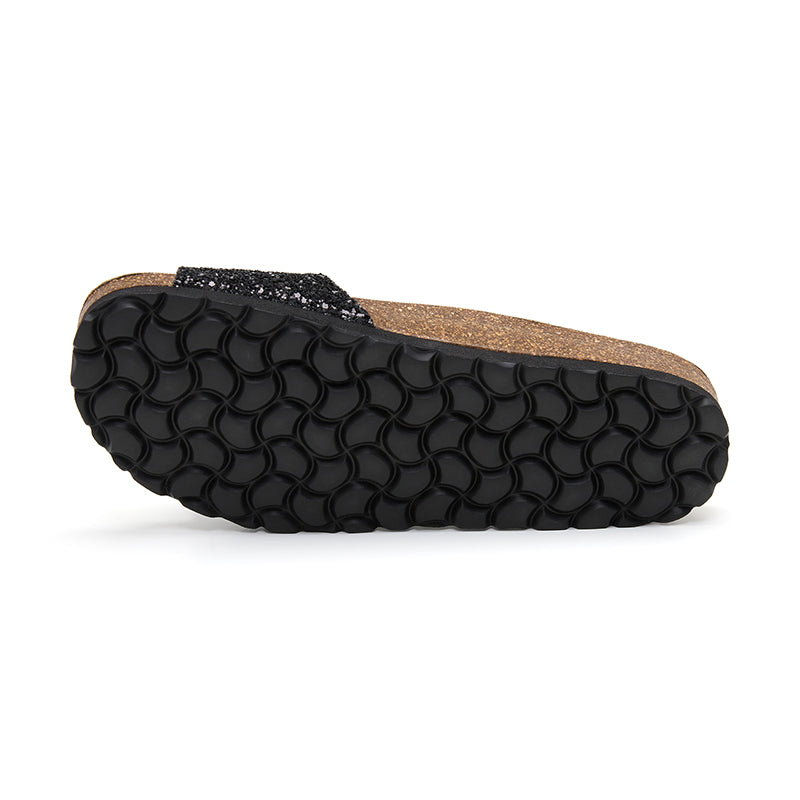 Imagen del producto SANDALIA SANTA MONICA ANTRACITA NEGRO MUJER