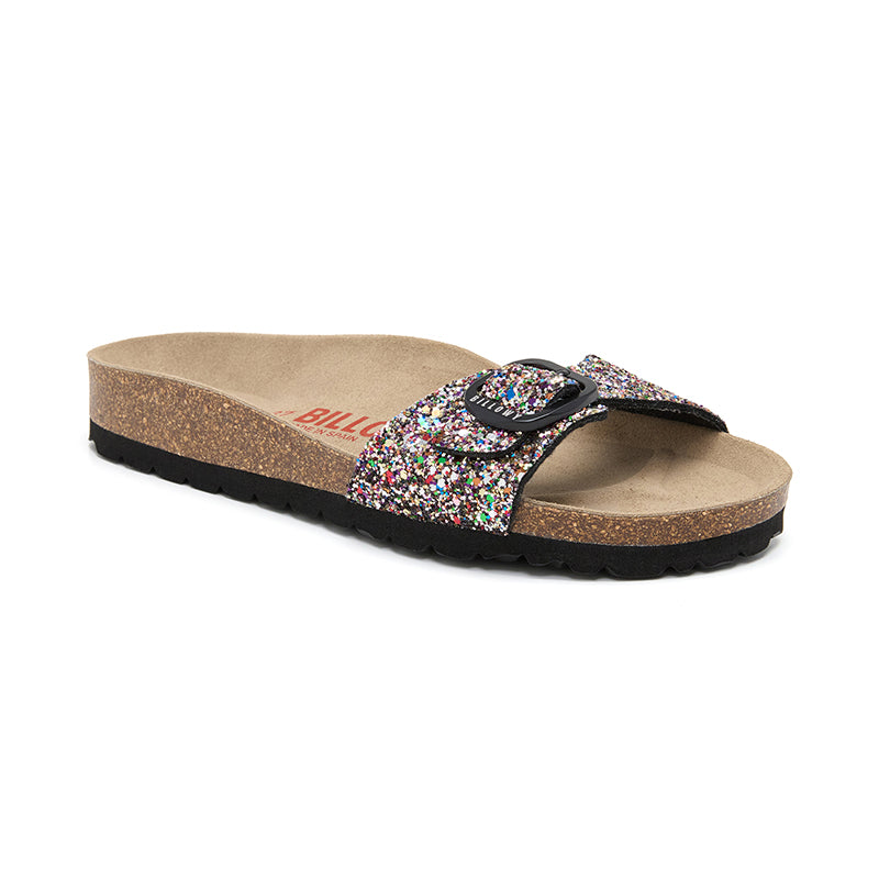 Imagen del producto SANDALIA SANTA MONICA MULTICOLOR NEGRO MUJER
