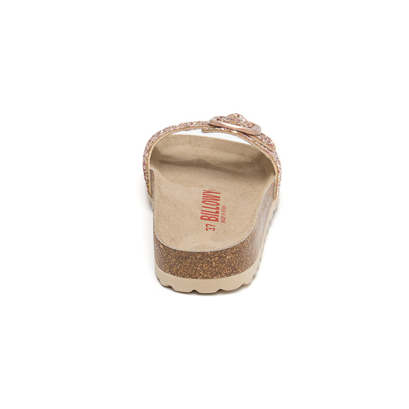 Imagen del producto SANDALIA SANTA MONICA PLATINO SALMON MUJER