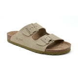 SANDALIA MALIBÚ ECRU KAKI HOMBRE