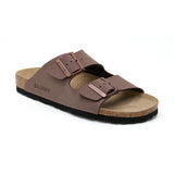 SANDALE MALIBU CHOCOLAT MARRON HOMME