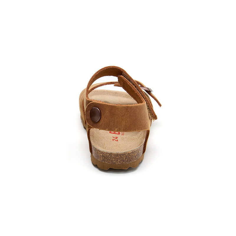 Imagen del producto SANDALIA NASHVILLE MINI TABACO CUERO NIÑO