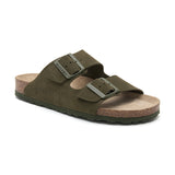 Sandal Malibú Olivengrøn Blød fodbed
