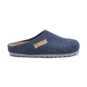 Imagen del producto Zueco Boston Fieltro Azul