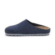 Imagen del producto Zueco Boston Fieltro Azul