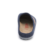 Imagen del producto Zueco Boston Fieltro Azul