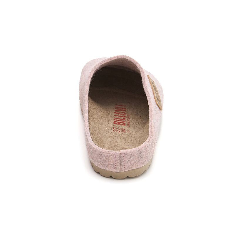Imagen del producto Zueco Boston Fieltro Rosa
