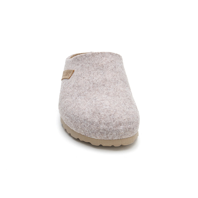 Imagen del producto Zueco Boston Fieltro Marrón
