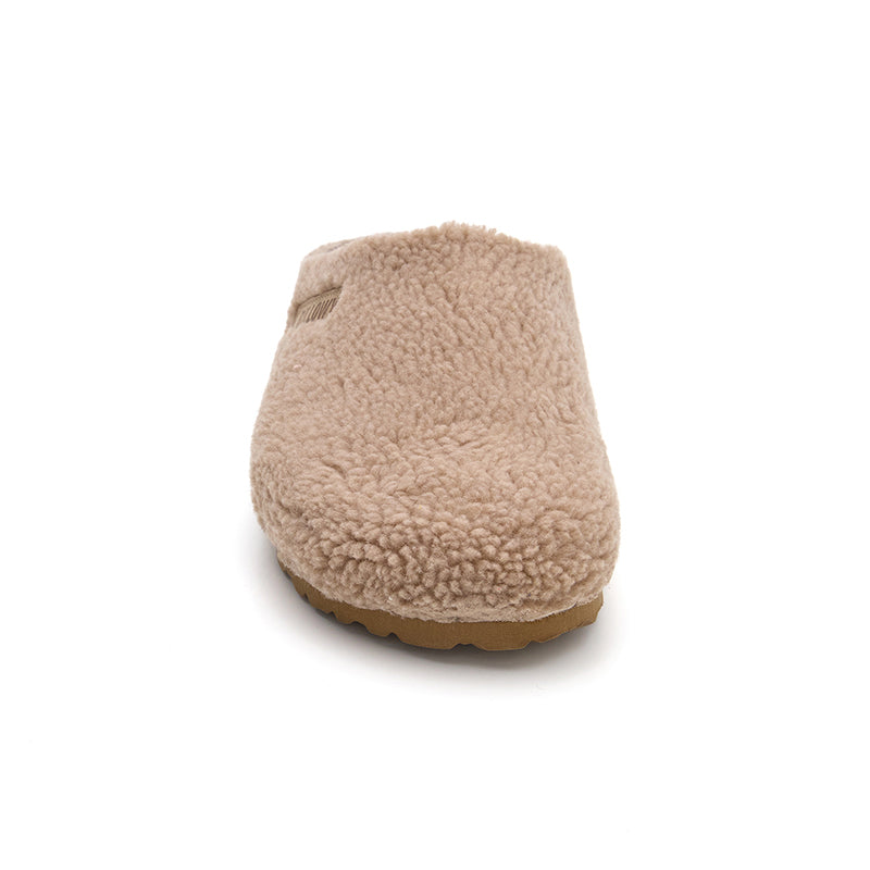 Imagen del producto Zueco Boston Borreguito Marrón