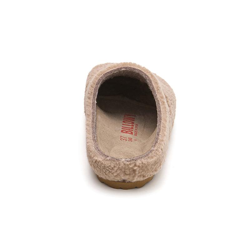 Imagen del producto Zueco Boston Borreguito Marrón