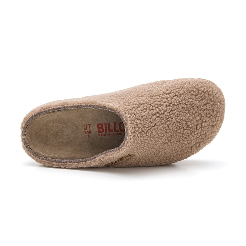 Imagen del producto Zueco Boston Borreguito Marrón