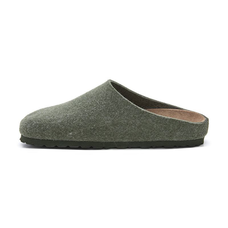 Imagen del producto Zueco Boston Fieltro Verde
