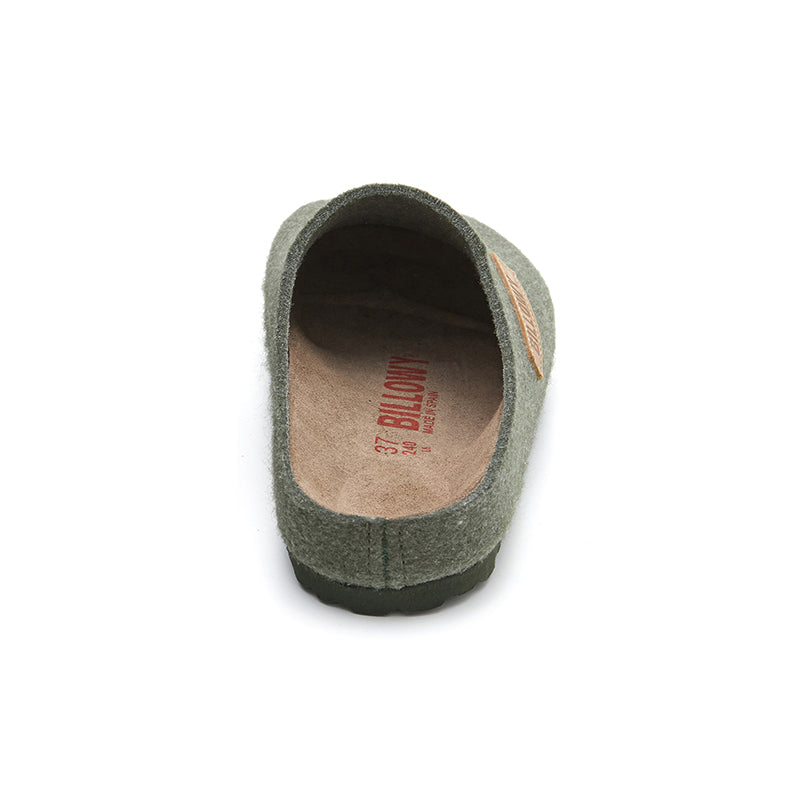 Imagen del producto Zueco Boston Fieltro Verde