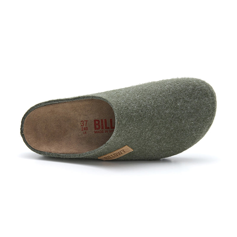 Imagen del producto Zueco Boston Fieltro Verde