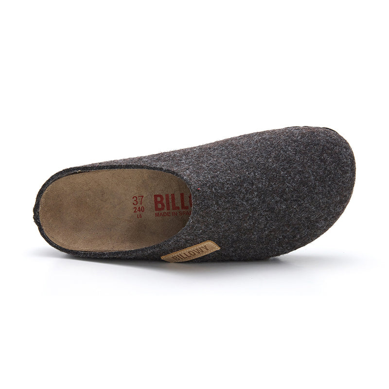 Imagen del producto Zueco Boston Fieltro Negro