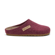 Imagen del producto Zueco Boston Fieltro Rojo