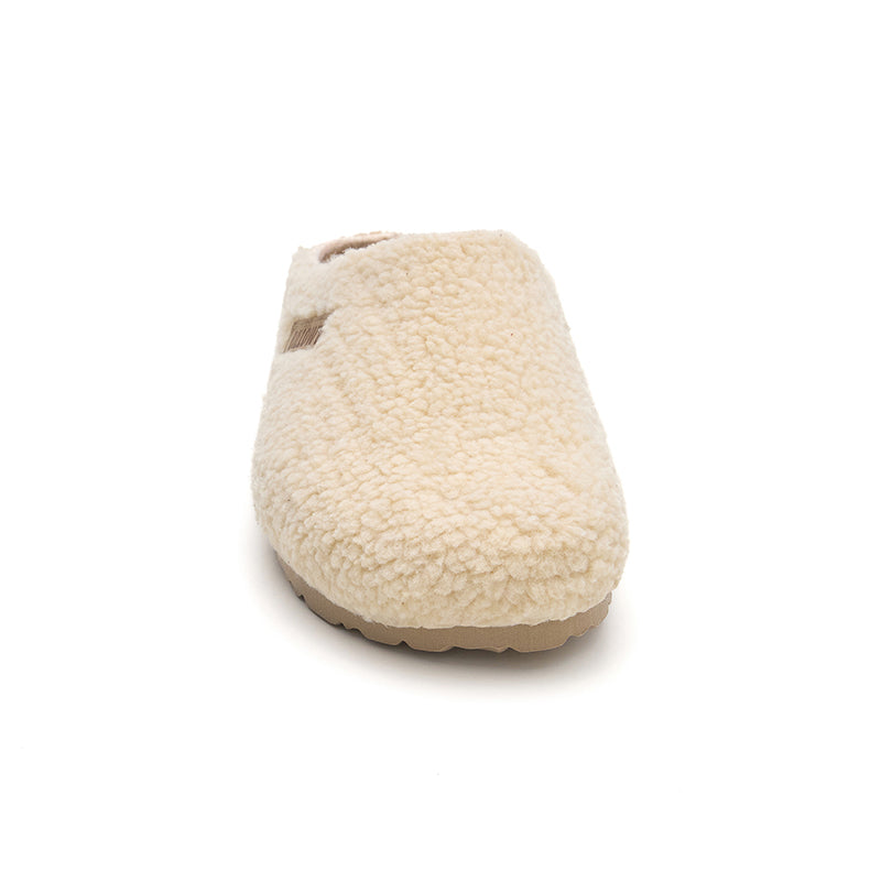 Imagen del producto Zueco Boston Borreguito Beige