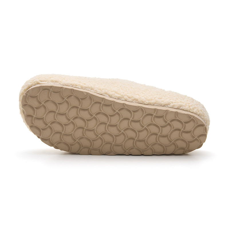 Imagen del producto Zueco Boston Borreguito Beige