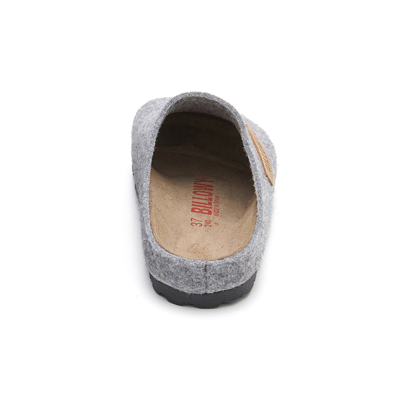 Imagen del producto Zueco Boston Fieltro Gris