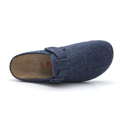 Imagen del producto Zueco Chicago Fieltro Azul