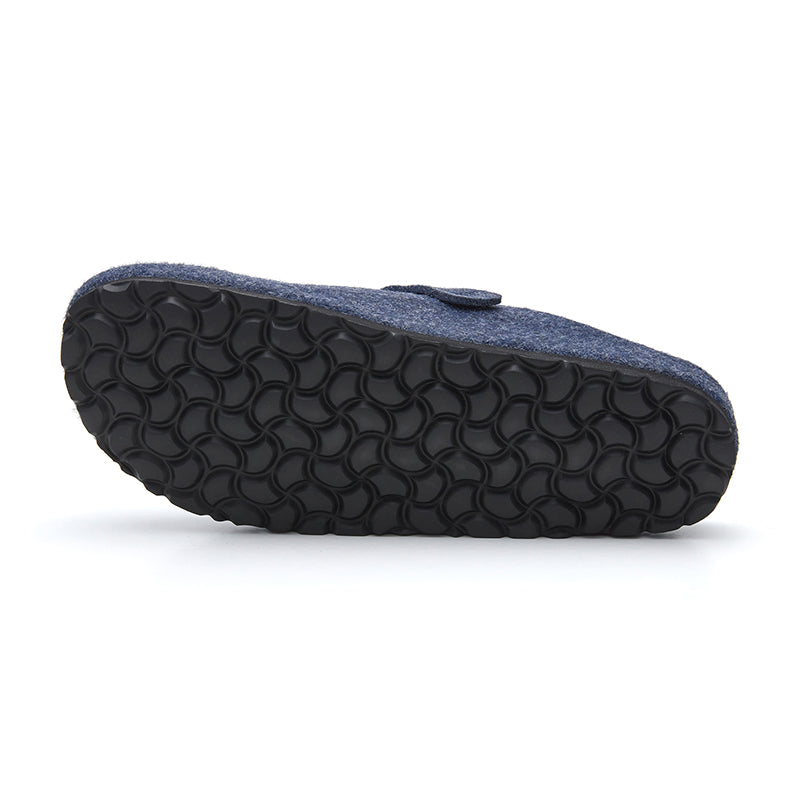 Imagen del producto Zueco Chicago Fieltro Azul