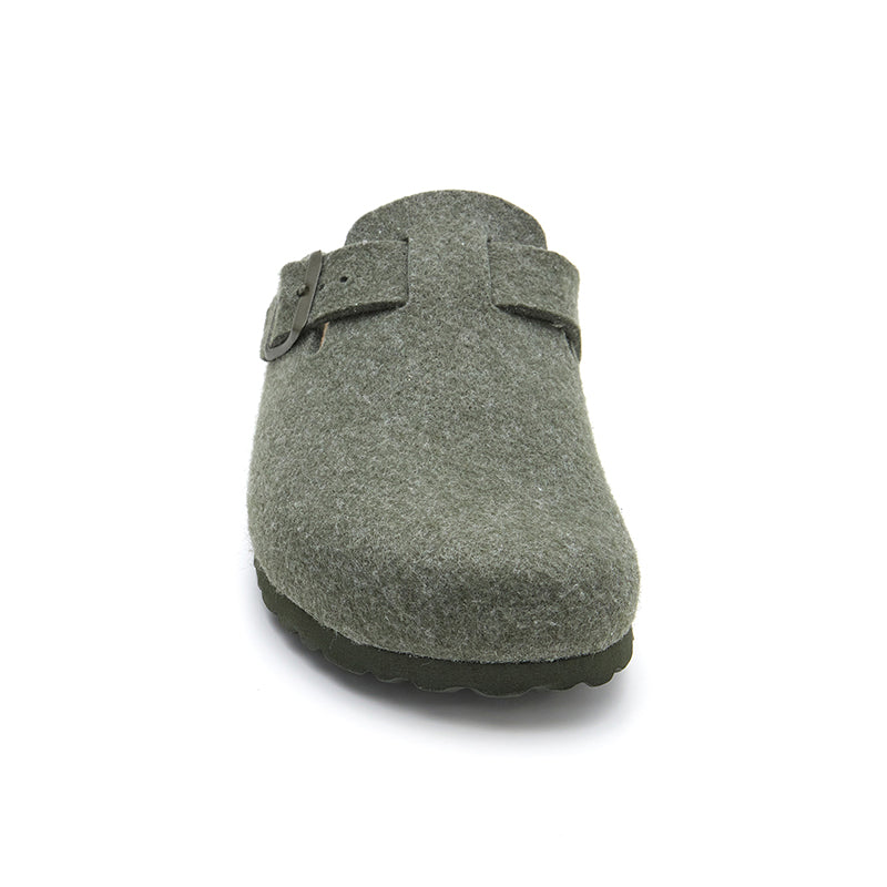 Imagen del producto Zueco Chicago Fieltro Verde