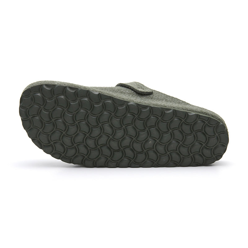 Imagen del producto Zueco Chicago Fieltro Verde