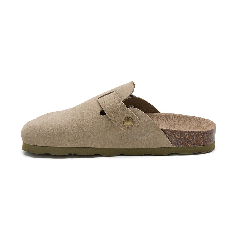 Imagen del producto Zueco Dallas Ecru Kaki Mujer