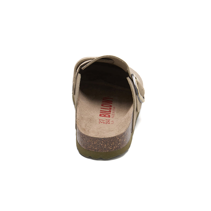 Imagen del producto Zueco Dallas Ecru Kaki Mujer