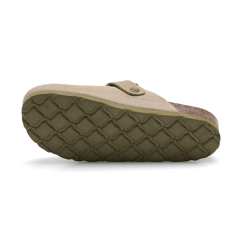 Imagen del producto Zueco Dallas Ecru Kaki Mujer