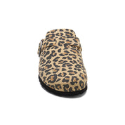 Imagen del producto Zueco Dallas Leopardo Marrón Mujer